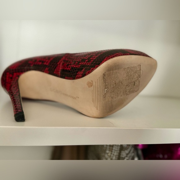 BCBG Snake Skin Print Heels - Picture 6 of 6